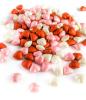 FL25927 Cukrový mix srdíčka a kuličky růžovo-červeno-bílý-1